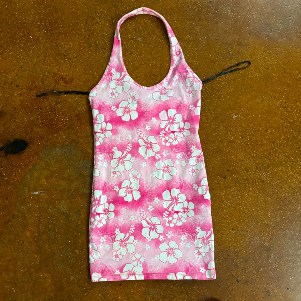 Forever 21 Floral Halter Dress